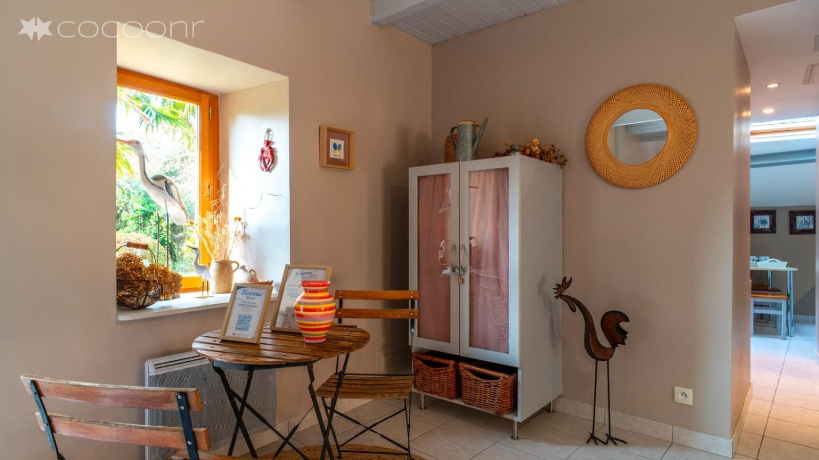 La Libellule - Charmante Maison Avec Jardin A Séné Extérieur photo